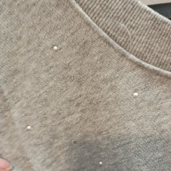 PINK Victoria's Secret Gray Sweatshirt - Picture 4 of 8